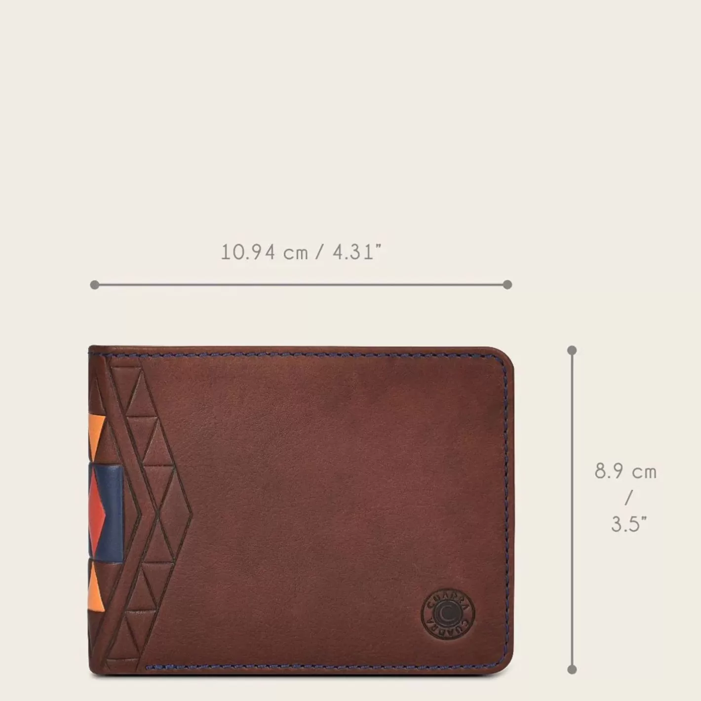 Cuadra Brown And Colored Bovine Leather Wallet Store