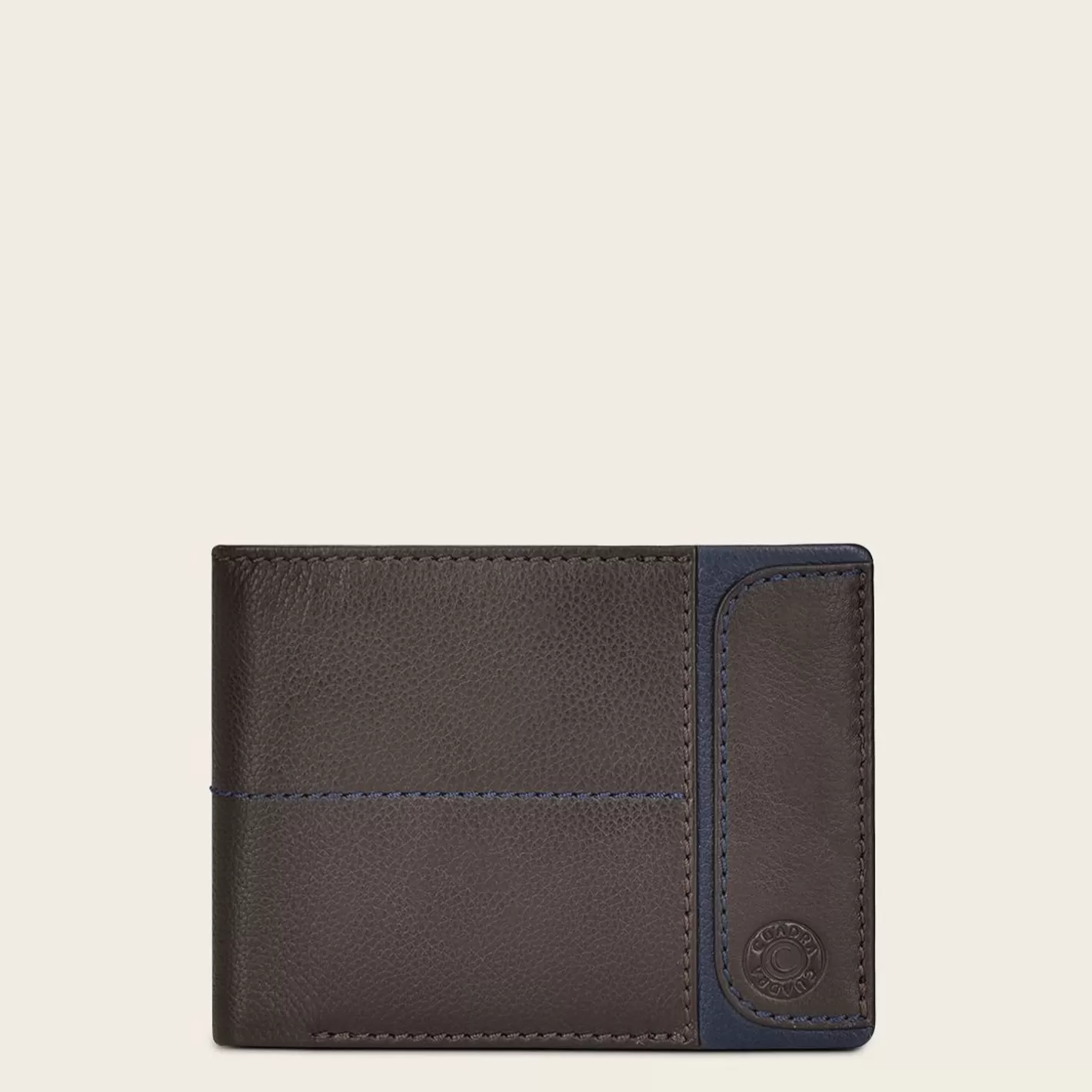 Cuadra Brown Bovine Bifold Leather Wallet Store