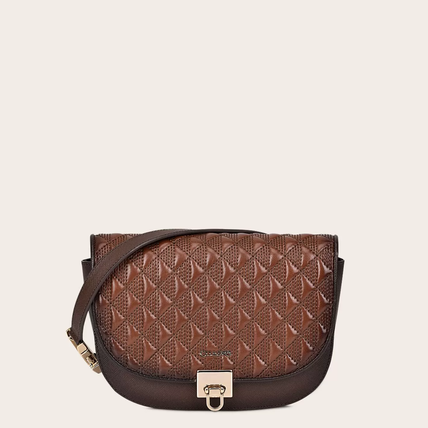 Cuadra Brown Leather Belt And Crossbody Bag Outlet