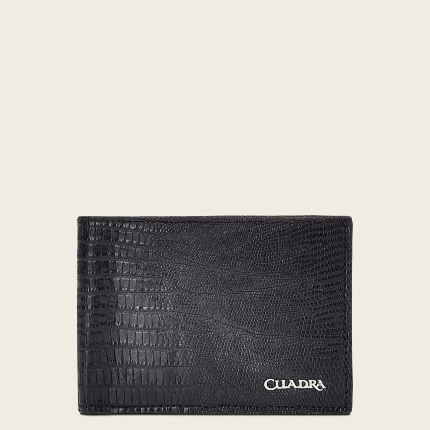 Cuadra Handmade Black Exotic Bifold Leather Wallet Best