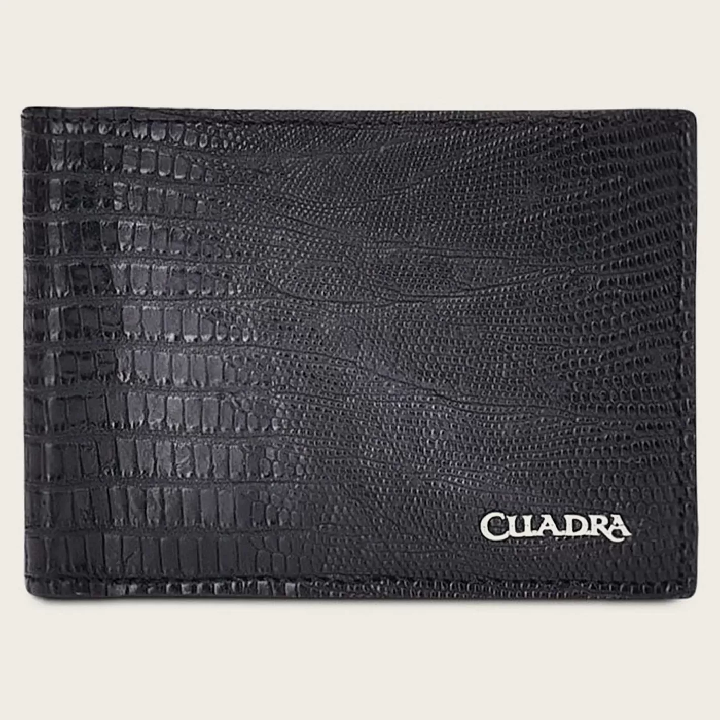 Cuadra Handmade Black Exotic Bifold Leather Wallet Best