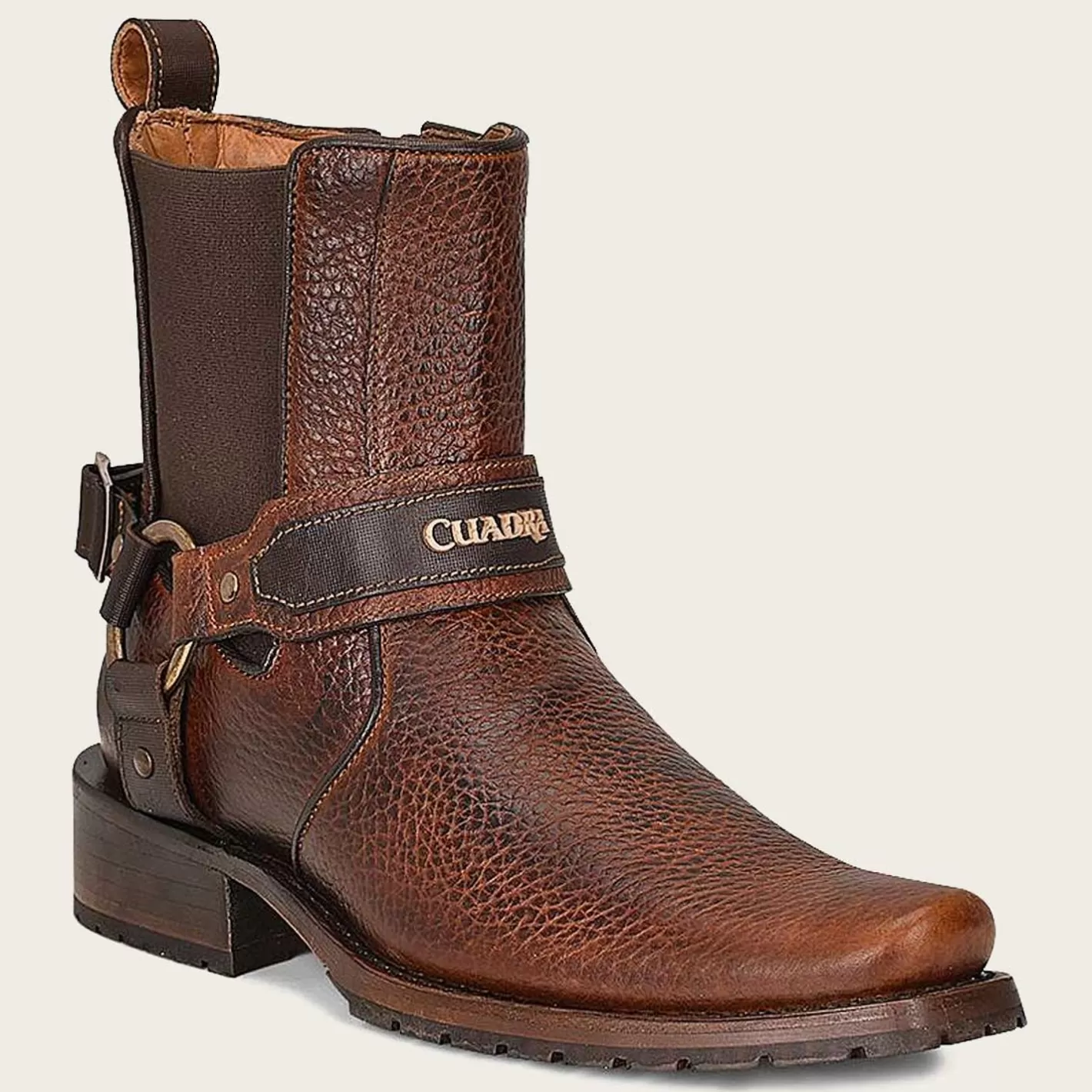 Cuadra Hand-Painted Urban Honey Leather Boots Store