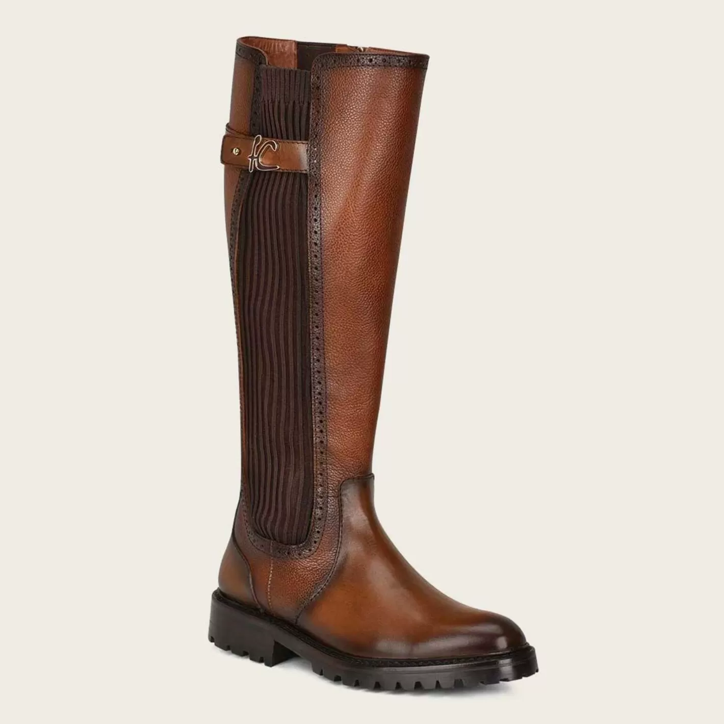 Cuadra High Boot Honey Bovine Leather Boot Fashion