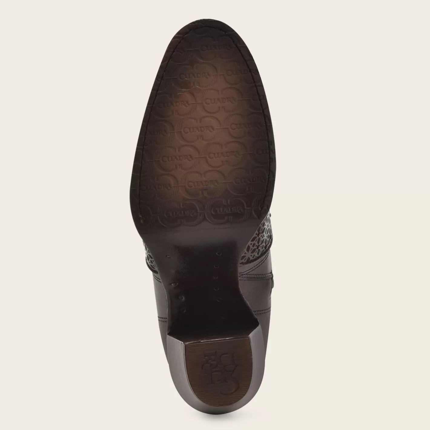 Cuadra Perforated Honey Brown Leather Ankle Bootie With Austrian Crystals Store
