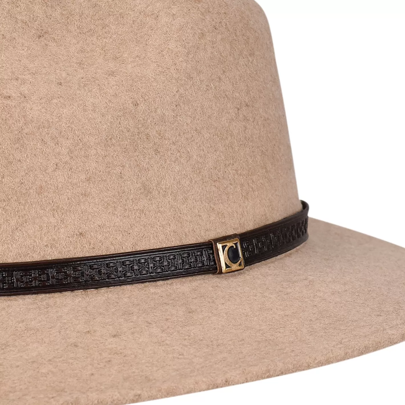 Cuadra Sand Color Safari Wool Hat Flash Sale