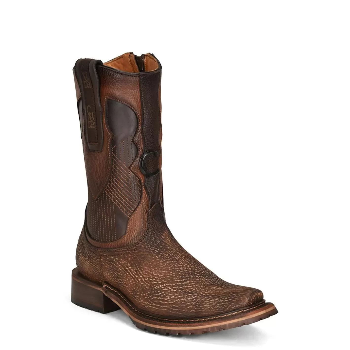 Cuadra Urban Brown Genuine Shark Leather Boot Store